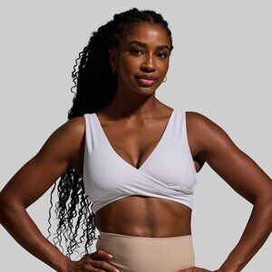 Born Primitive Embrace Sports Bra (White) S